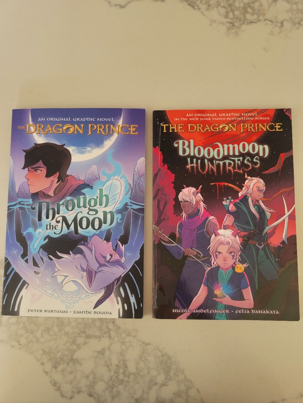 Lot Of 2 Dragon Prince Graphic Novels